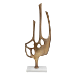 Аксессуар современный Абстракция Abstract Sculpture Brass варинант исполнения - 1 | Loft Concept в Казани
