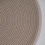 Аксессуар на стену диск с деревянными бусинами Wall Decor Thread Disc  варинант исполнения - 3 | Loft Concept в Казани