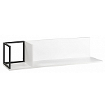 Полка навесная белая открытая Strict Lines  варинант исполнения - 2 | Loft Concept в Казани