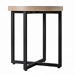 Стол журнальный круглый в стиле лофт Urban Style Space 2 варинант исполнения - 2 | Loft Concept в Казани