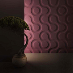 Гипсовая 3D Панель M-25 варинант исполнения - 2 | Loft Concept в Казани