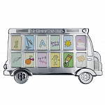 Фоторамка детская Childhood Corner Bus 12 фото варинант исполнения - 1 | Loft Concept в Казани