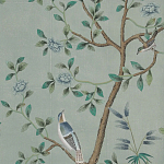 Обои ручная роспись Nordic Garden Ullswater варинант исполнения - 3 | Loft Concept в Казани