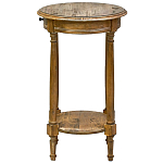 Деревянный овальный кофейный стол Margery Provence Coffee Table варинант исполнения - 3 | Loft Concept в Казани