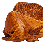 Статуэтка деревянная в виде рыбы Fish of the World варинант исполнения - 2 | Loft Concept в Казани