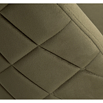 Стул велюровый хаки на золотистых металлических ножках Vendramin Chair варинант исполнения - 4 | Loft Concept в Казани