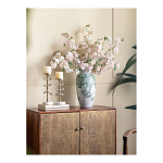 Ваза высокая с зелеными цветочными и птичьими мотивами Vase Inspired by Nature варинант исполнения - 5 | Loft Concept в Казани