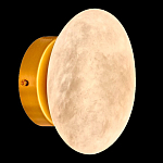 Бра в форме диска из натурального камня Cryptocrystalline Stone варинант исполнения - 5 | Loft Concept в Казани