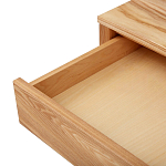 Рабочий стол из массива ясеня Marleen Wooden Desk варинант исполнения - 3 | Loft Concept в Казани