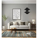 Подвесной вязаный черный светильник «Звезда Востока 02» варинант исполнения - 2 | Loft Concept в Казани