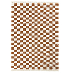 Ковер с шахматным принтом Chess Layout с эффектом шерсти варинант исполнения - 2 | Loft Concept в Казани