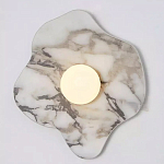 Бра с основанием волнистой формы Shaw Marble Lighting варинант исполнения - 1 | Loft Concept в Казани