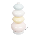 Настольная лампа из стеклянных сфер в пастельных тонах Высота 40 см Pastel Lunaria варинант исполнения - 2 | Loft Concept в Казани