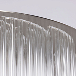 Люстра круглая с прозрачными стеклянными трубками Nembus варинант исполнения - 9 | Loft Concept в Казани