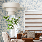 Люстра круглая трехъярусная с тканевыми абажурами Light Soft Glow варинант исполнения - 4 | Loft Concept в Казани