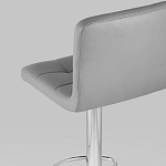 Барный стул с сиденьем серого цвета Honory варинант исполнения - 6 | Loft Concept в Казани