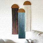 Декор на стену из нитей стиль Бохо Boho Wall Hanging III варинант исполнения - 1 | Loft Concept в Казани