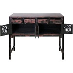 Комод деревянный Retro with four doors варинант исполнения - 4 | Loft Concept в Казани