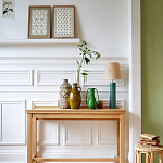 Ваза декоративная из натурального плетеного бамбука Bamboo Decor 35 варинант исполнения - 4 | Loft Concept в Казани