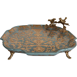 Блюдо фарфоровое Птичий взгляд Lolo варинант исполнения - 2 | Loft Concept в Казани