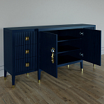 Большой Комод-буфет Elsa Dreams Blue с ящиками варинант исполнения - 4 | Loft Concept в Казани