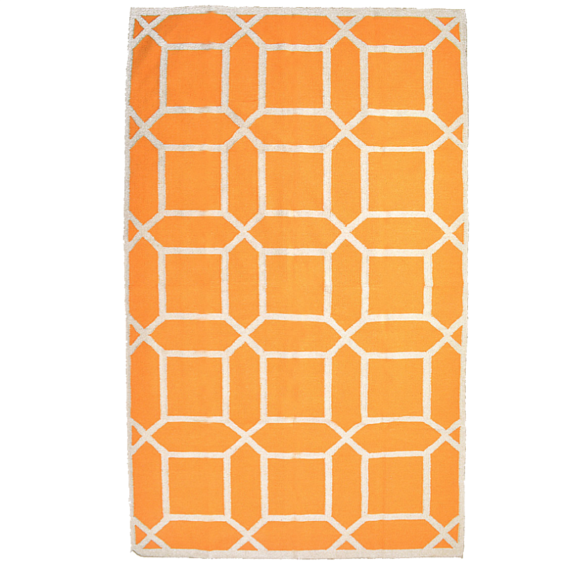 Ковер Ornament Orange Pattern Оранжевый в Казани | Loft Concept 