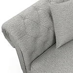 Мебельная ткань Шенилл серый цвет 138 см T4-29 варинант исполнения - 8 | Loft Concept в Казани