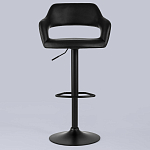 Барный стул черного цвета Strohach варинант исполнения - 3 | Loft Concept в Казани