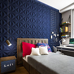 Гипсовая 3D Панель M-101 варинант исполнения - 2 | Loft Concept в Казани