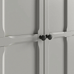 Шкаф серый Silva Grey Cabinet варинант исполнения - 4 | Loft Concept в Казани