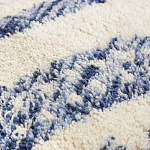 Чехол на подушку с узором в этно-стиле Blue Ikat варинант исполнения - 3 | Loft Concept в Казани