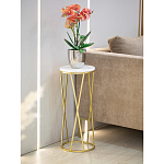 Столик дизайнерский Beige marble варинант исполнения - 6 | Loft Concept в Казани