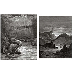 Книга Fantastic Gustave Dore варинант исполнения - 13 | Loft Concept в Казани