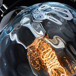 Подвесной светильник со стеклянном плафоном в форме бокала Kaleido варинант исполнения - 20 | Loft Concept в Казани