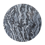 Столик кофейный с столешницей из черного мрамора Compact Black Marble Table варинант исполнения - 4 | Loft Concept в Казани