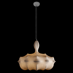 Подвесной светильник с белым фигурным абажуром и мягкими волнистыми краями Cloud Motion  варинант исполнения - 10 | Loft Concept в Казани