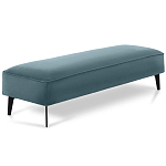 Мягкая банкетка с велюровой обивкой Velours варинант исполнения - 5 | Loft Concept в Казани