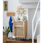 Настенная вешалка из ротанга Wila Wall Hanger M варинант исполнения - 5 | Loft Concept в Казани