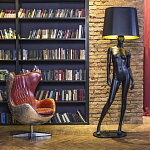 Лампа MANNEQUIN LAMP с абажуром изгибы тела варинант исполнения - 3 | Loft Concept в Казани