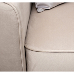 Диван двухместный раскладной светло-серый с кантом Pride варинант исполнения - 5 | Loft Concept в Казани