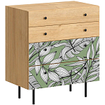 Комод с принтом на ящиках Elise Chest of Drawers варинант исполнения - 3 | Loft Concept в Казани