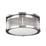 Потолочный светильник с цилиндрическим плафоном из рифленого прозрачного стекла Feiss варинант исполнения - 5 | Loft Concept в Казани