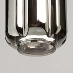 Люстра с 5-ю плафонами серого цвета Smoked Prism варинант исполнения - 5 | Loft Concept в Казани