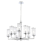 Люстра с 9-ю цилиндрическими стеклянными плафонами Jeanette варинант исполнения - 8 | Loft Concept в Казани