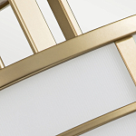 Потолочный светильник с белым матовым абажуром в металлическом каркасе Feiss варинант исполнения - 3 | Loft Concept в Казани