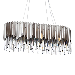 Большая многоярусная люстра Iroh Future Хром варинант исполнения - 1 | Loft Concept в Казани