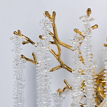 Бра золотого цвета с ветвями и хрустальными подвесками FAIRYTREE Light варинант исполнения - 4 | Loft Concept в Казани