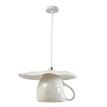 Подвесные светильники в виде белой посуды Flower Reversal варинант исполнения - 10 | Loft Concept в Казани