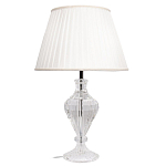 Настольная лампа хрустальная с абажуром Diamond Fragments варинант исполнения - 1 | Loft Concept в Казани