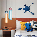 Подвесной светильник с стеклянным плафоном Polly варинант исполнения - 4 | Loft Concept в Казани